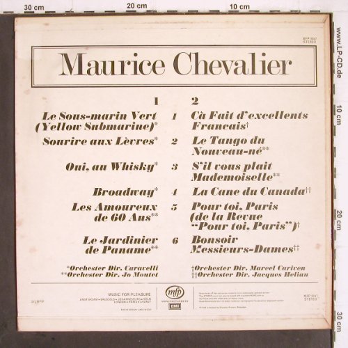 Chevalier,Maurice: Same, MFP(MFP 5047), NL,  - LP - V108 - 6,00 Euro