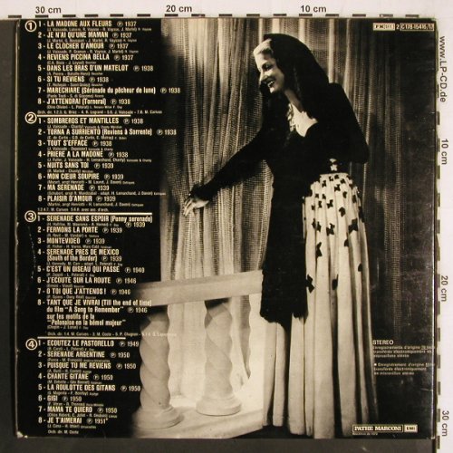 Ketty,Rina: J'Attendrai-Sombreros et Mantilles, Pathé (2C 178-15416/17), F, S.2 vg+, 1976 Typ: 2LP Best.-Nr.: V3655 Preis: 9,00 Euro