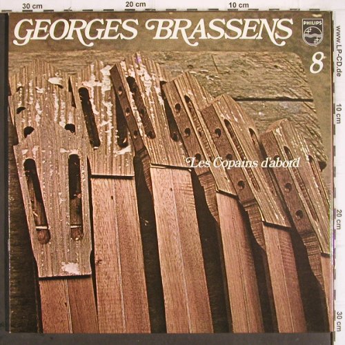 Brassens,Georges: Les Copains d'adord 8, Foc,+collage, Philips(6397 010), F,  - LP - V459 - 6,00 Euro