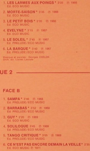 Chelon,Georges: Same - Pere Prodique..., Foc, Pathe/EMI(2C 156-72584/5), F, Ri, 1982 - 2LP - V474 - 7,50 Euro