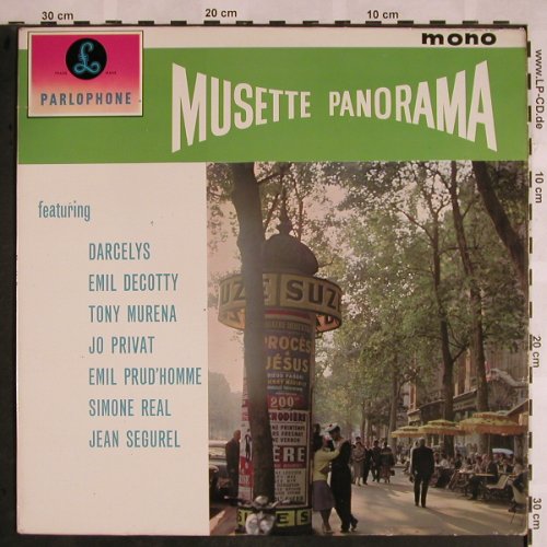 V.A.Musette Panorama: Emile Prud'homme...Jean Segurel, Parlophone(PMC 1167), UK,Mono, 1961 - LP - X1099 - 14,00 Euro