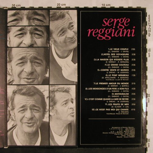 Reggiani,Serge: Same,Foc, Polydor(2473 018), F, 1979 - LP - X1146 - 7,50 Euro