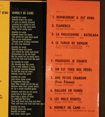Moustaki,Georges: Same, Foc, Polydor(2473 052), F, 1977 - LP - X293 - 7,50 Euro