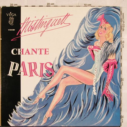 Mistinguett: Chante Paris, Foc, vg+/vg+, STOC, Vega(V 30 X 880), F,  - LP - X376 - 9,00 Euro