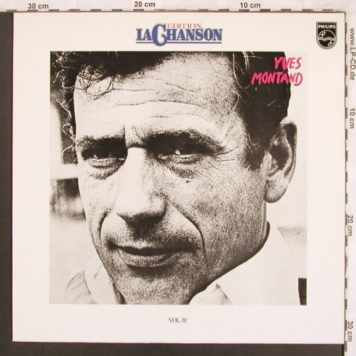 Montand,Yves: Edition La Chanson Vol.IV, Philips(9198 363), D, Ri, 1962 - LP - X3801 - 6,00 Euro