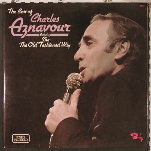 Aznavour,Charles: The Best Of, Foc, Poster, Barclay(90 071), F,  - LP - X7029 - 9,00 Euro