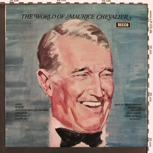 Chevalier,Maurice: The World Of, Decca, Sample Stol(SPA-R 146), UK, 1971 - LP - X9166 - 6,00 Euro