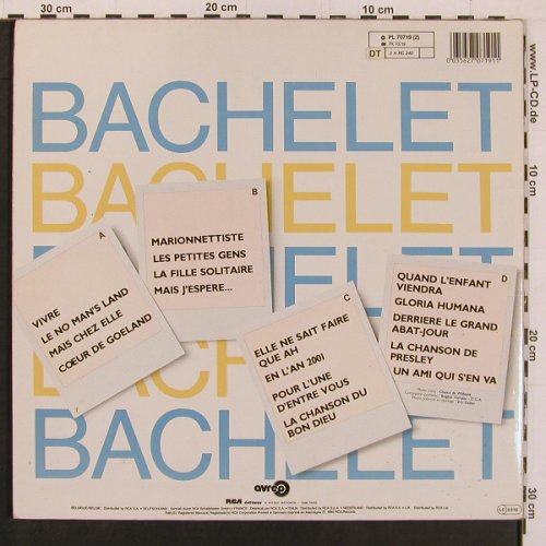 Bachelet,Pierre: Same, Foc, RCA(PL 70719), D, 1985 - 2LP - X9968 - 7,50 Euro