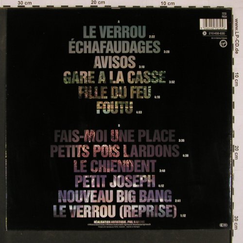 Clerc,Julien: Fais Moi Une Place, Virgin(210 458-630), D, 1990 - LP - Y1378 - 6,00 Euro