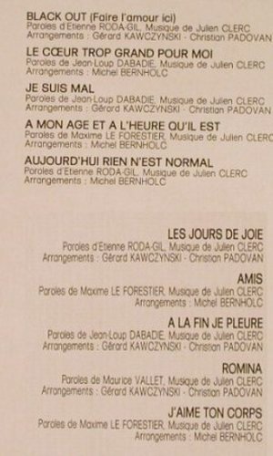 Clerc,Julien: (A Mon Age Et A L'heure Qu'ilest), EMI/HörZu(066-14 363), D, 1976 - LP - Y5138 - 6,00 Euro