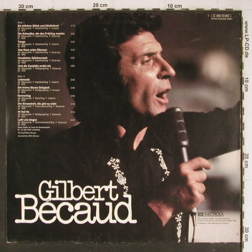 Becaud,Gilbert: Ein bißchen Glück & Zärtlichkeit, EMI(C 062-13051), D,m-/vg+,  - LP - Y8335 - 6,00 Euro