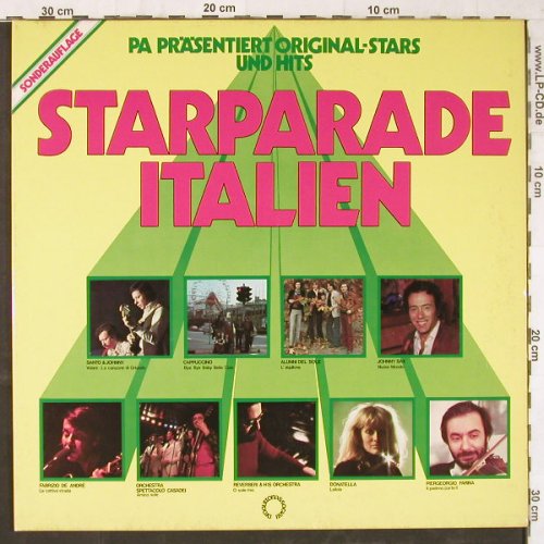 V.A.Starparade Italien: 12 Tr., Foc, Droauttoriassociati(6.22619 AF), D, 1976 - LP - E5836 - 5,00 Euro