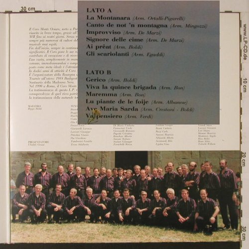 Il Coro Monte Orsaro: (Arquati Worldwide), Arquati(VLP 2714 LP), I, 1991 - LP - F4851 - 6,00 Euro