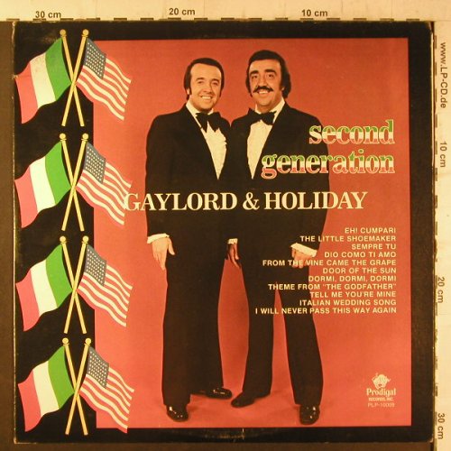 Gaylord & Holiday: Second Generation, m-/vg+, Prodigal(PLP-10009), US, 1975 - LP - F6674 - 6,00 Euro