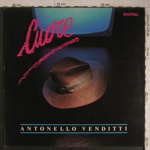 Venditti,Antonello: Cuore, Ultraphone(6.25977 AP), D, 1984 - LP - F7416 - 5,50 Euro