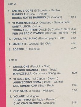 Granata,Rocco: 20 Fantastic Italian Songs, Pass Port(LPPS 11.124), I, 1981 - LP - H52 - 5,00 Euro