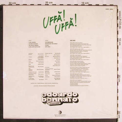 Bennato,Edoardo: Uffa'!Uffa'!, FS-New, Dischi(SMRL 6269), , 1980 - LP - X1461 - 7,50 Euro