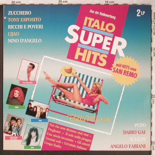 V.A.Italo Super Hits: Eros Ramazzotti...Edoardo Bennato, Ariola(303 806), D, co, 1990 - 2LP - X4764 - 5,00 Euro