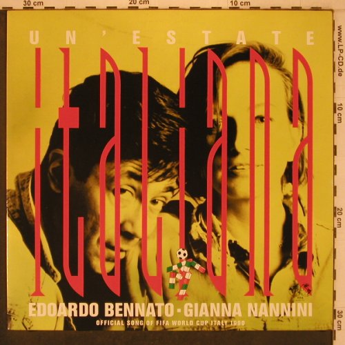 Bennato,Edoardo & G.Nannini: Un'Estate Italiana*3, Virgin(612 913), D, 1990 - 12inch - X7774 - 4,00 Euro