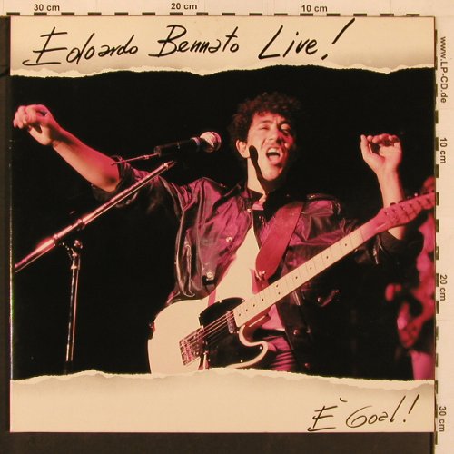 Bennato,Edoardo: E Goal! (Live), Foc, Virgin(206 842-620), D, 1984 - LP - X9990 - 6,00 Euro