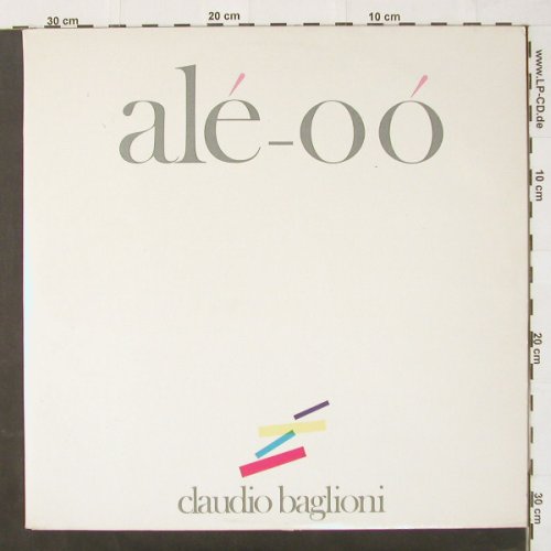 Baglioni,Claudio: Alé-oó, Foc, m-/vg+, CBS(CBS 88612), NL, 1982 - 2LP - Y130 - 6,00 Euro