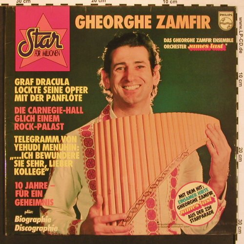 Zamfir,George: Star Für Millionen, Foc, m-/vg+, Philips(9120 277), D,  - LP - A7952 - 5,00 Euro