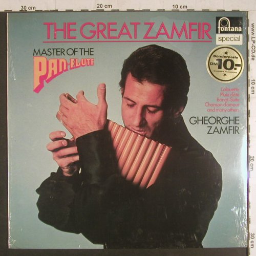 Zamfir,George: The Great Zamfir, FS-New, Fontana(6444 133), D,  - LP - F6063 - 7,50 Euro