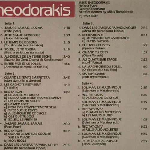 Theodorakis,Mikis: Star Action, Foc, Metronome(0080.084), D, 1974 - 2LP - H3278 - 6,00 Euro