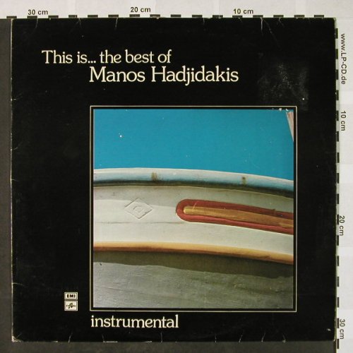 Hadjikakis,Manos: This is...the best of, m-/vg+, EMI Columbia(14C 026-71178), GR, 1981 - LP - H4108 - 6,50 Euro