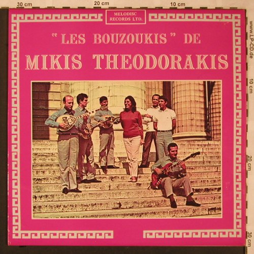 Theodorakis,Mikis: Les Bouzoukis de, Melodisc(MLP BS 202), UK,  - LP - X1972 - 6,00 Euro