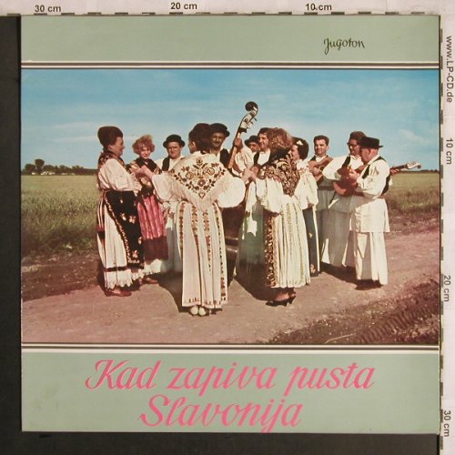 Kad Zapiva Pusta: Slavonija, vg+/m-, Jugoton(LPY-V-660), YU,  - LP - X4031 - 5,00 Euro
