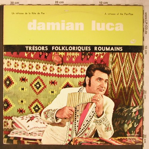 Luca,Damian: Tresores Folklorique Roumains, Electrecord(STM-EPE 01057), RO, m-/vg+, 1971 - LP - X5530 - 5,00 Euro