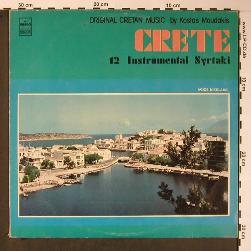 Moudakis,Kostas: Original Cretan M.12 instr. Syrtaki, Margophone(8158), GR, 1976 - LP - X5784 - 7,50 Euro