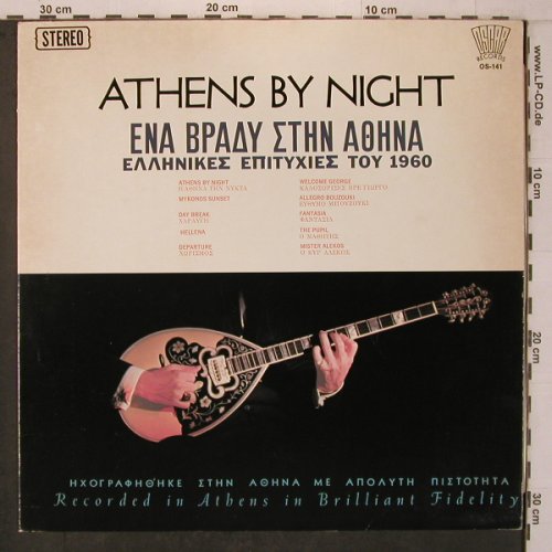 V.A.Athens By Night: Ena Nachts in Athen, 1960, Oscar Records(OS-141), US, 1972 - LP - X7517 - 9,00 Euro