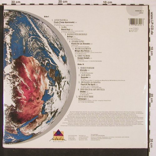 V.A.World Music Album: Piazolla,Najma,Nasciment, Foc, Intuition(No.10), D, FS-New, 1988 - LP - Y1397 - 9,00 Euro