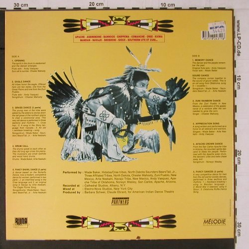 American Indian Dance Theatre: Apache, Sioux..Southern Ute et Zuni, Buna(82431-1), F,  - LP - Y1633 - 6,00 Euro