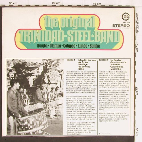 Original Trinidad Steel Band: Rumba-Mambo-Calypso,Limbo,Samba, Perl Serie(PSLP 5330), D, 1970 - LP - Y5551 - 7,50 Euro