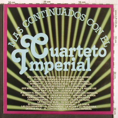 Mas Continuados con el: Guarteto Imperial, CBS(S 85250), E, 1981 - LP - F8978 - 6,00 Euro