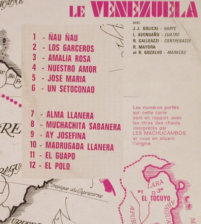 Les Machucambos: Chantent Le Venezuela, vg-/m-, Decca(SSL 40.151 S), F, 1966 - LP - H1064 - 5,00 Euro