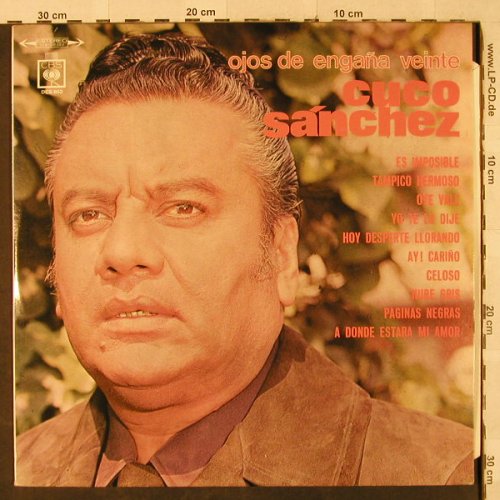 Sanchez,Cuco: Ojos de engana veinte, CBS(DCS 852), MEX, 1978 - LP - H3026 - 6,50 Euro