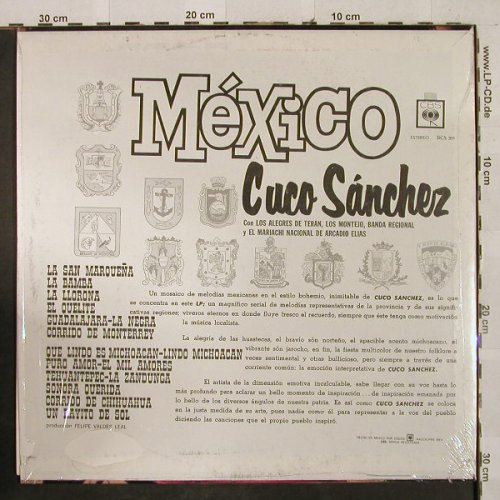 Sanchez,Cuco: Mexico, vg+/m-, CBS(DCS 311), MEX, 1978 - LP - H3041 - 5,00 Euro