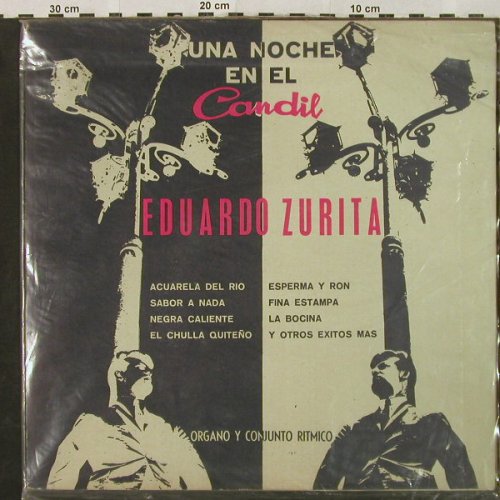 Zurita,Eduardo: Una Noche en el, VG+/VG+, Candil, bad cond.(540001), Equador,  - LP - H4916 - 4,00 Euro