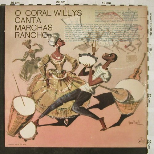 Coral Willys con Orq. RGE: Boas Festas, vg+/vg+, Willys(NAC-1.223), Brasil,  - LP - H5319 - 7,50 Euro