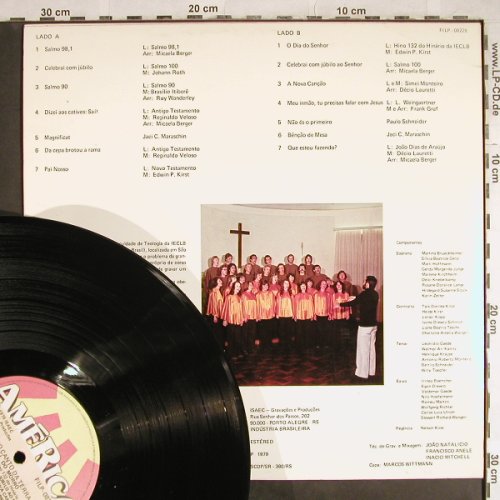 Coral de Morro: O Novo Canto da Terra, America Records(FILP-08228), Brasil, 1970 - LP - H8036 - 7,50 Euro