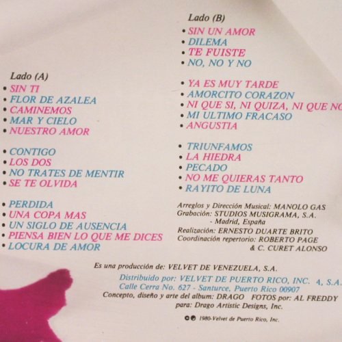 Los Panchos: 28 Boleros de Amor de,FS-New,sealed, Velvet (PRS-3006/ST.), PuertoRico, 1980 Typ: LP Best.-Nr.: V1881 Preis: 7,50 Euro