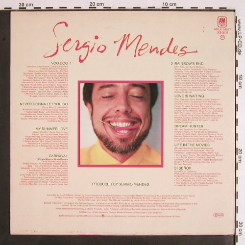 Mendes,Sergio: Same, AM (AMLH 64937), NL, 1983 Typ: LP Best.-Nr.: V1967 Preis: 6,00 Euro