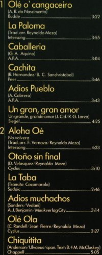 Meza,Reynaldo y Los Paraguayos: Un Gran Amor, m-/vg+, sign., Philips (6302 045), D, 1980 Typ: LP Best.-Nr.: V2354 Preis: 6,00 Euro