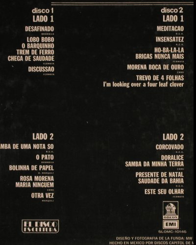 Gilberto,Joao: El Creador del Bossa Nova, m-/vg+, Odeon(SLOMC-10146), MEX, 1972 - 3LP - V3784 - 20,00 Euro