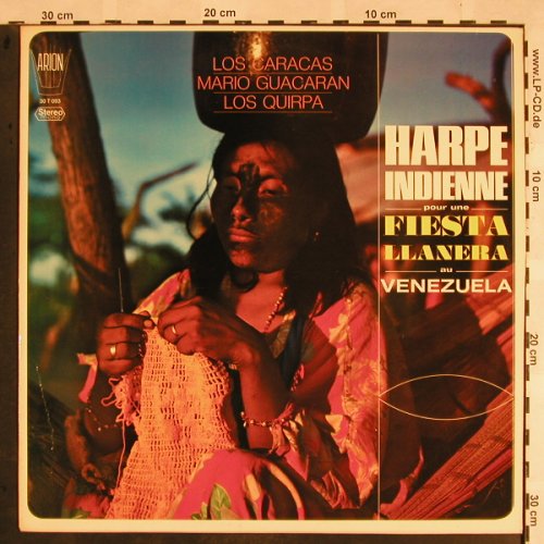 V.A.Harpe Indienne-Venezuela: Los Caracas,Mario Guacaran.., Arion(30 T 093), NL, 1971 - LP - X1104 - 7,50 Euro
