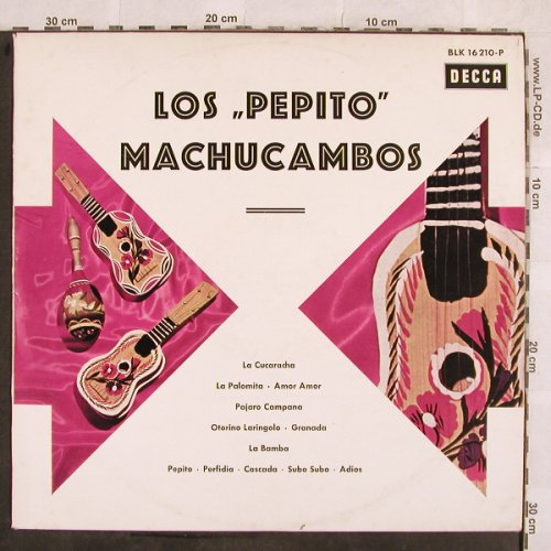 Los Machucambos: Pepito, Decca(BLK 16 210-P), D,Mono,  - LP - X19 - 9,00 Euro
